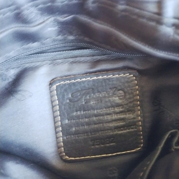 Vintage Fossil black crossbody bag - Picture 7 of 10